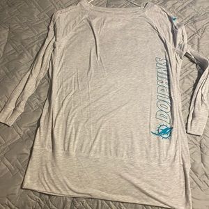 Dolphins long sleeve shirt